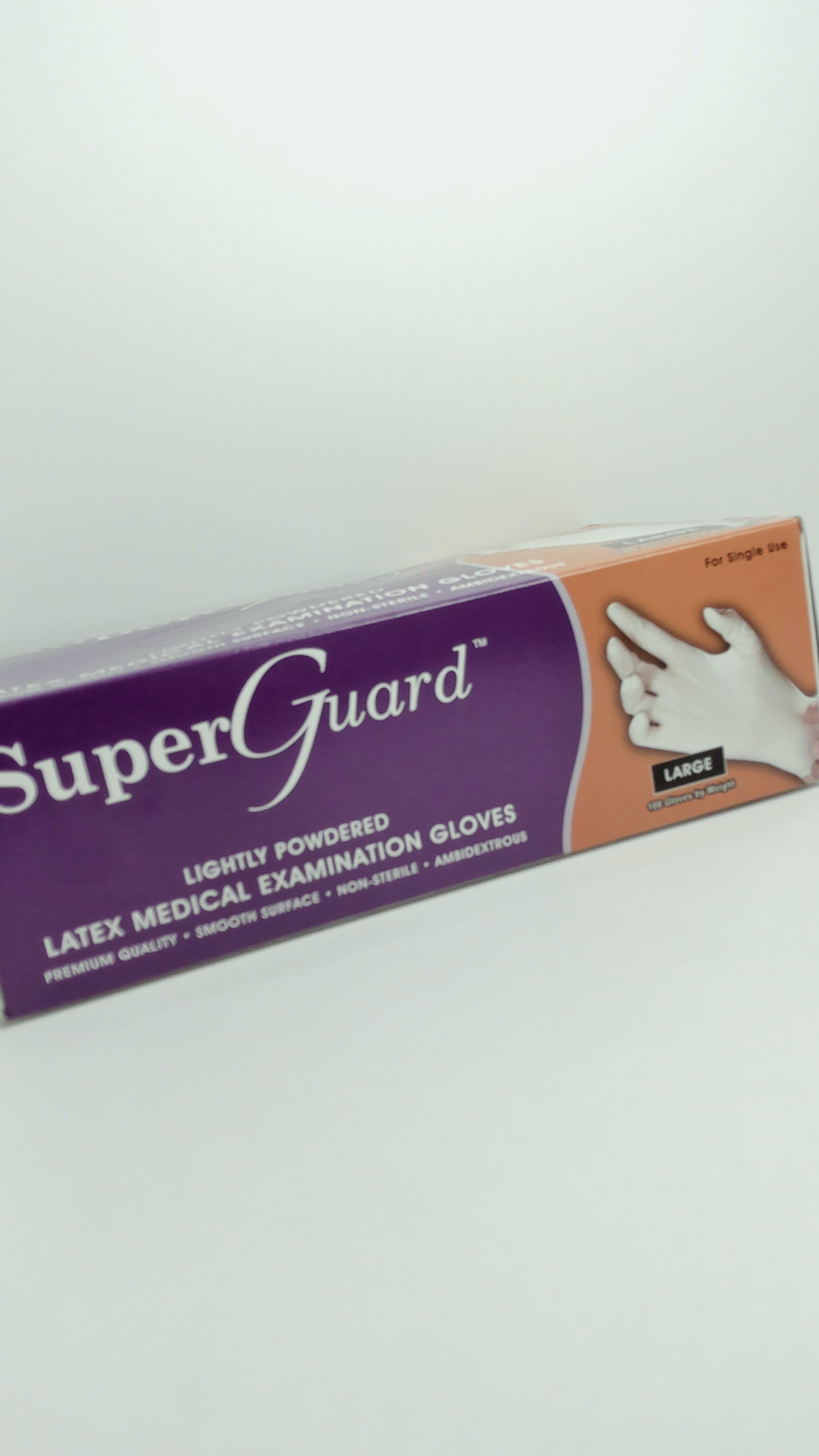 Guantes desechables de Latex Natural, talla L