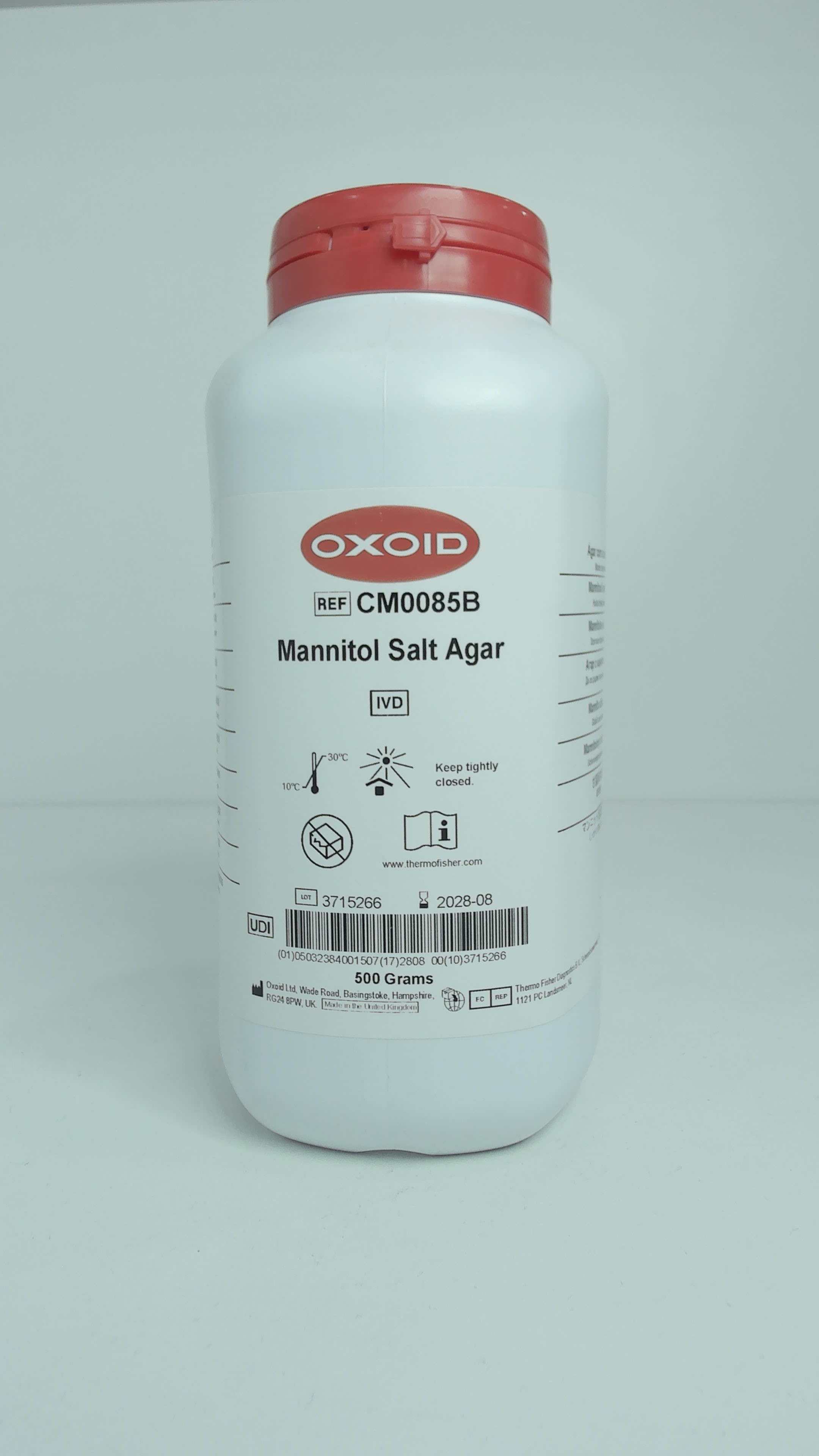 Agar Manitol Salado (Chapman)