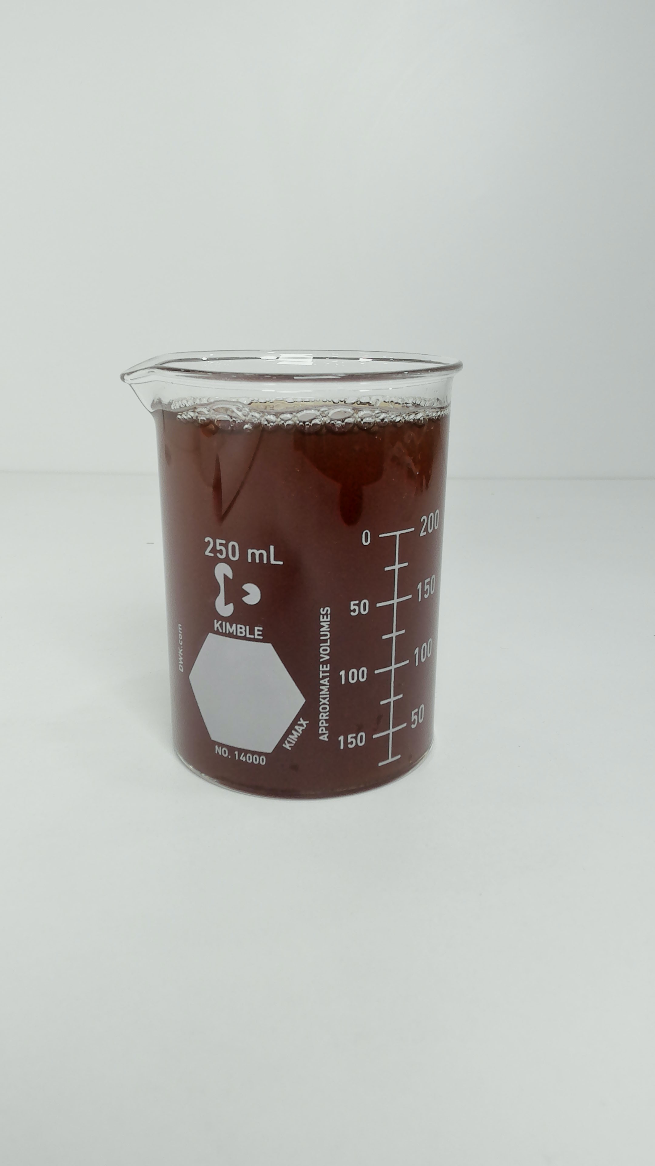 Beaker graduado de 250ml