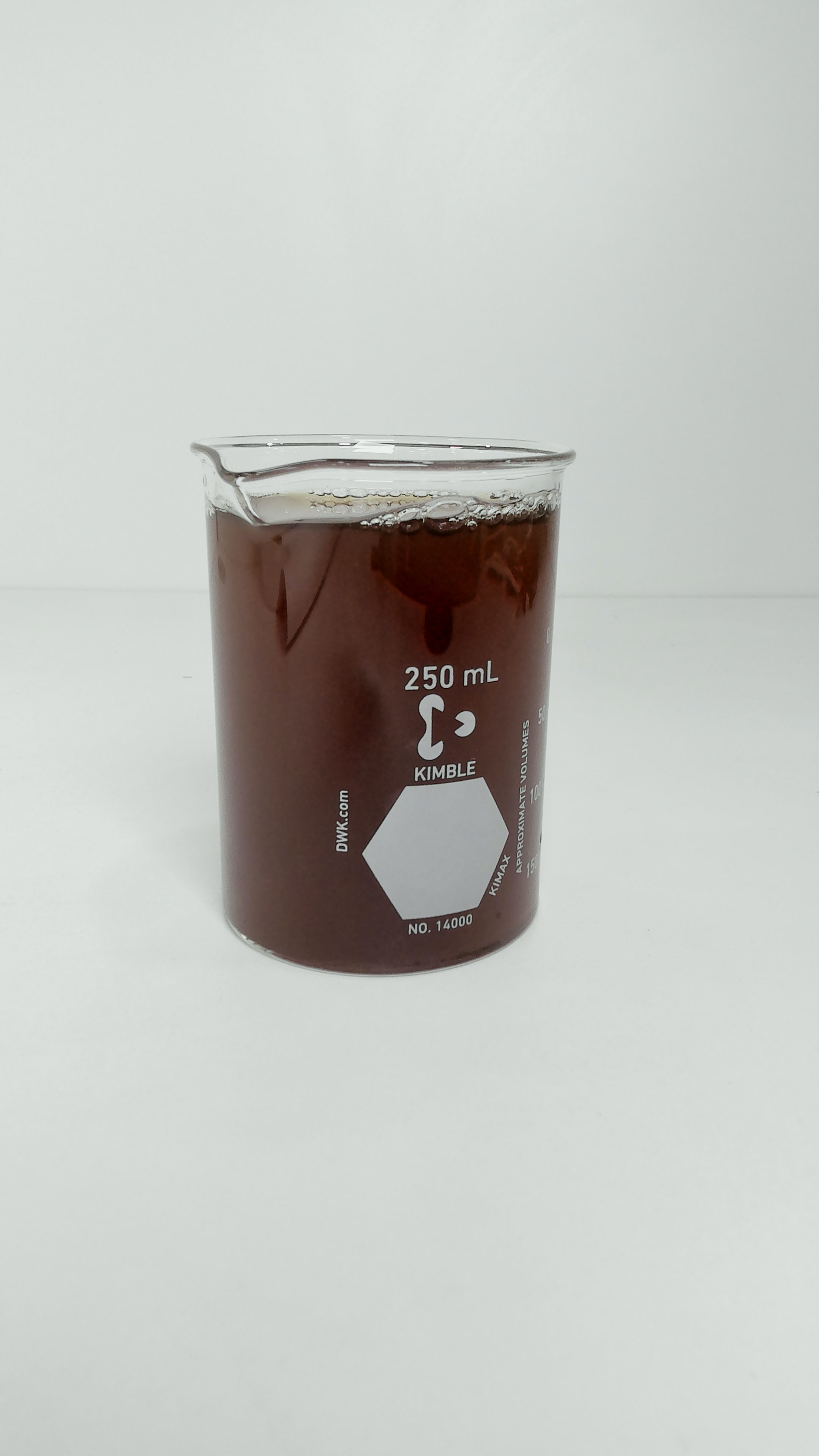 Beaker graduado de 250ml