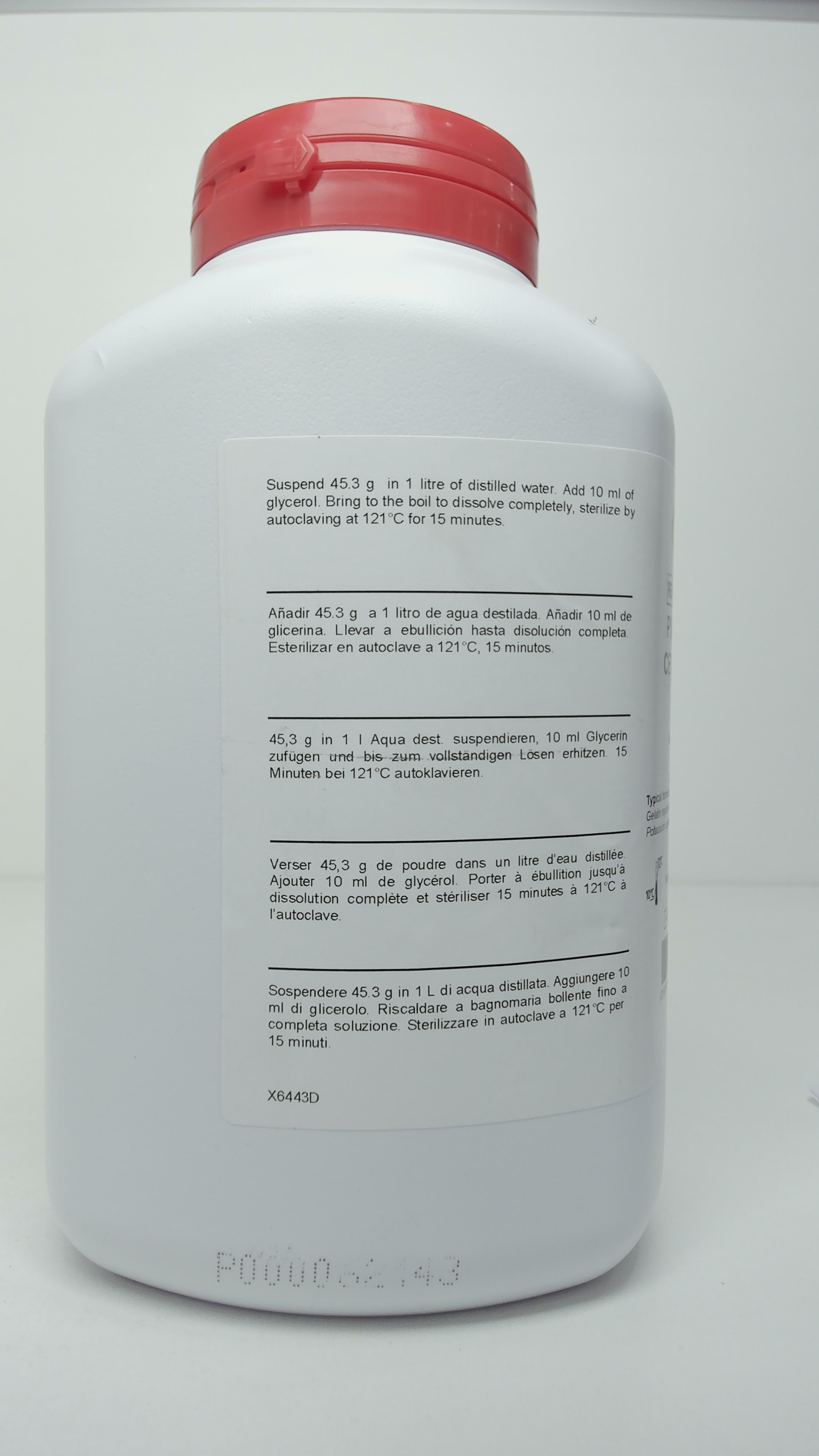 Agar Pseudomonas Cetrimide