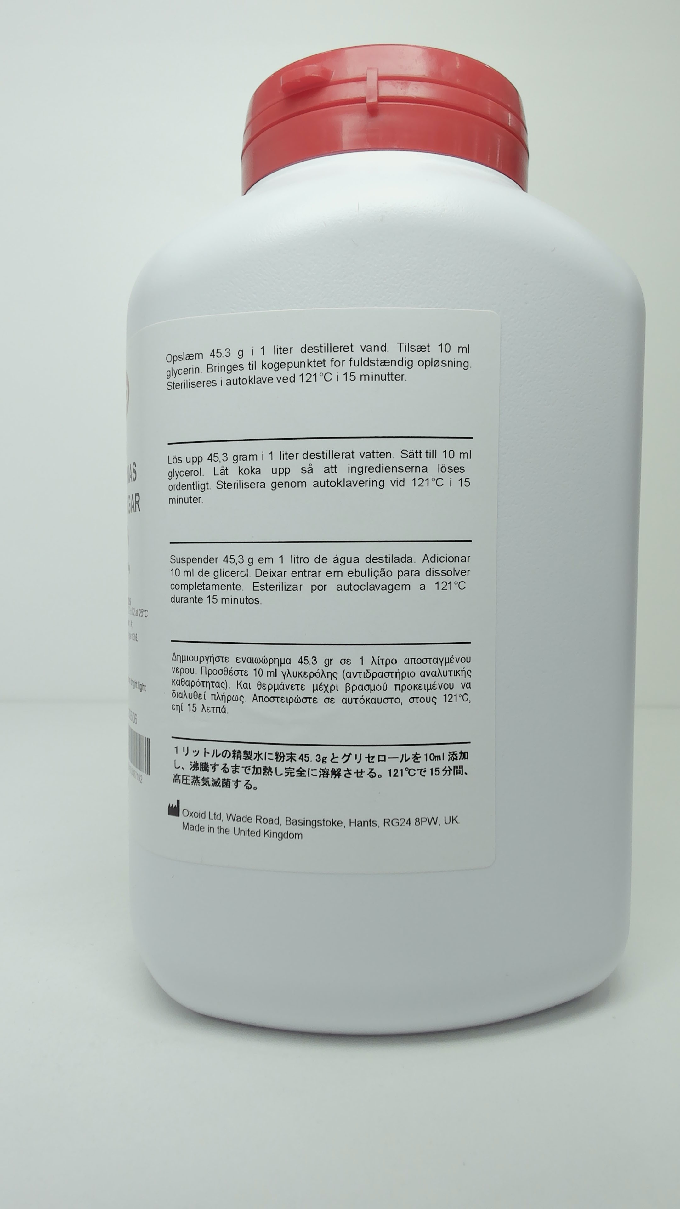 Agar Pseudomonas Cetrimide