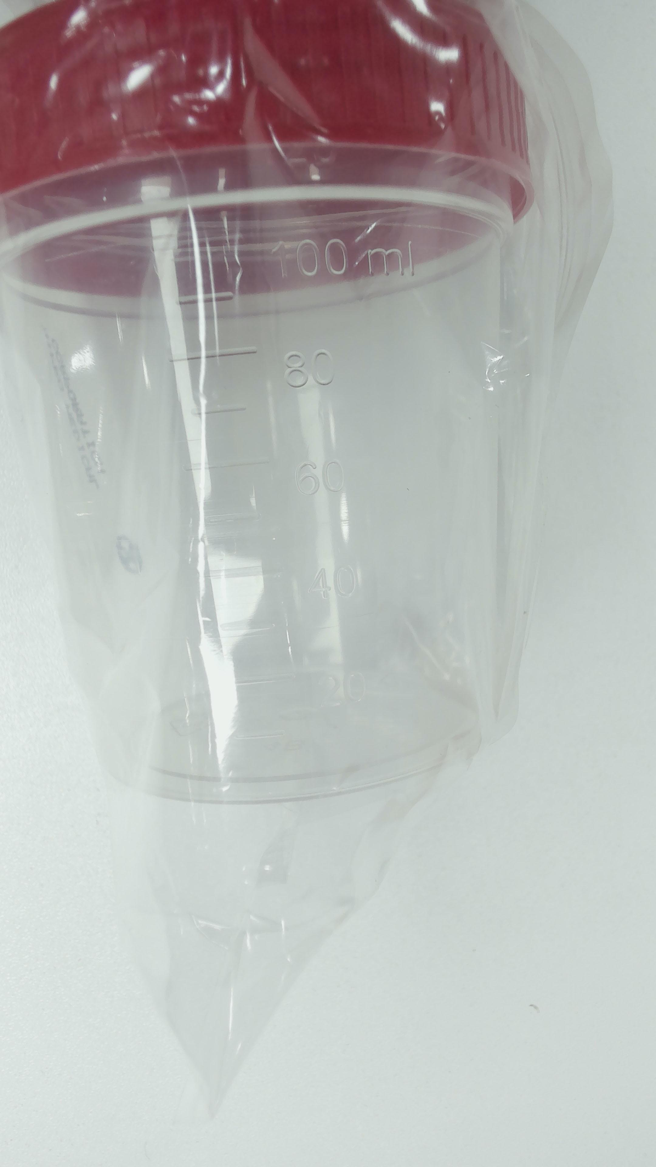 Vaso estéril para toma de muestra 120mL