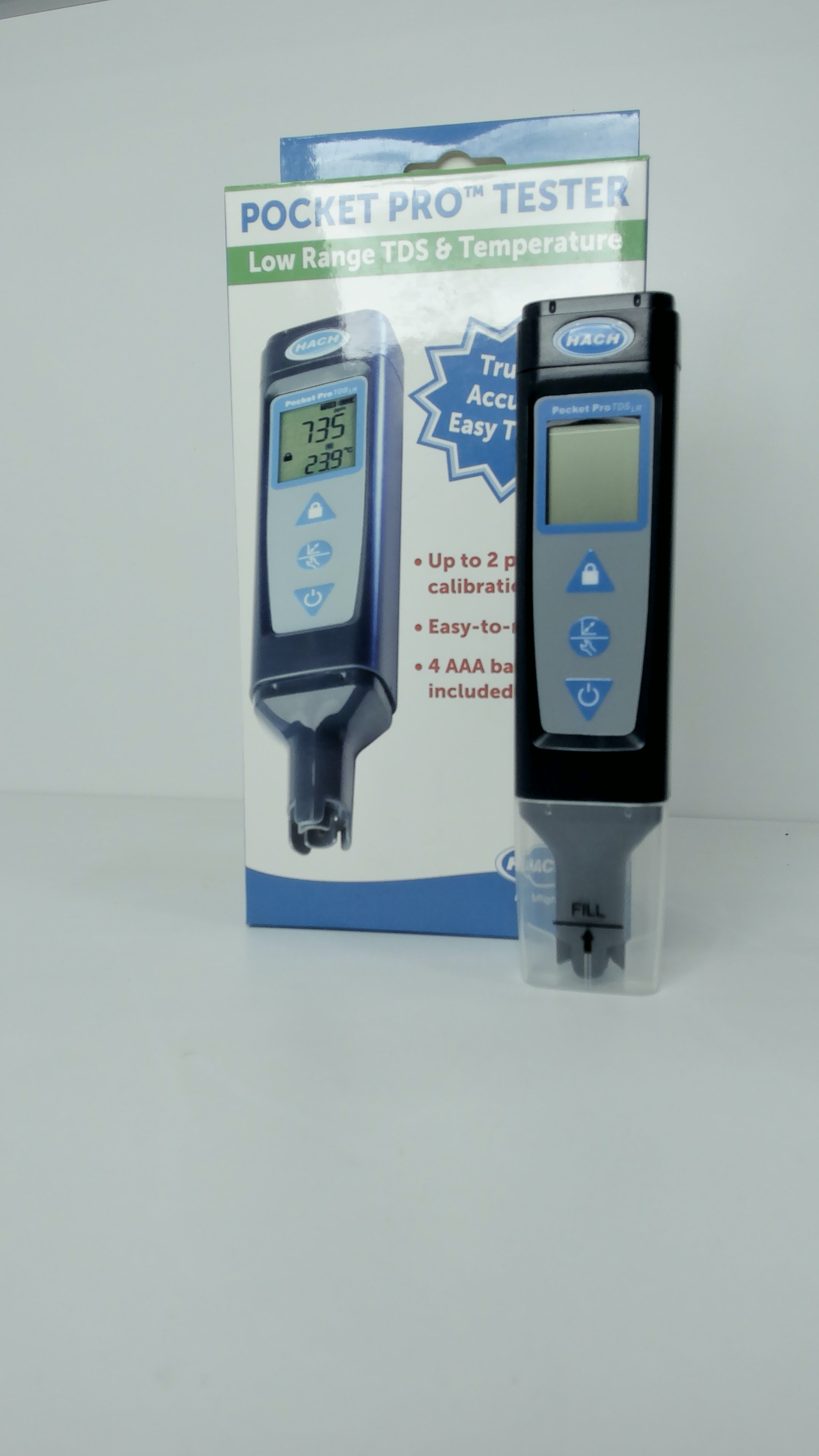 ee Pocket Pro, TDS Low range (0 to 1999 PPM), Tester