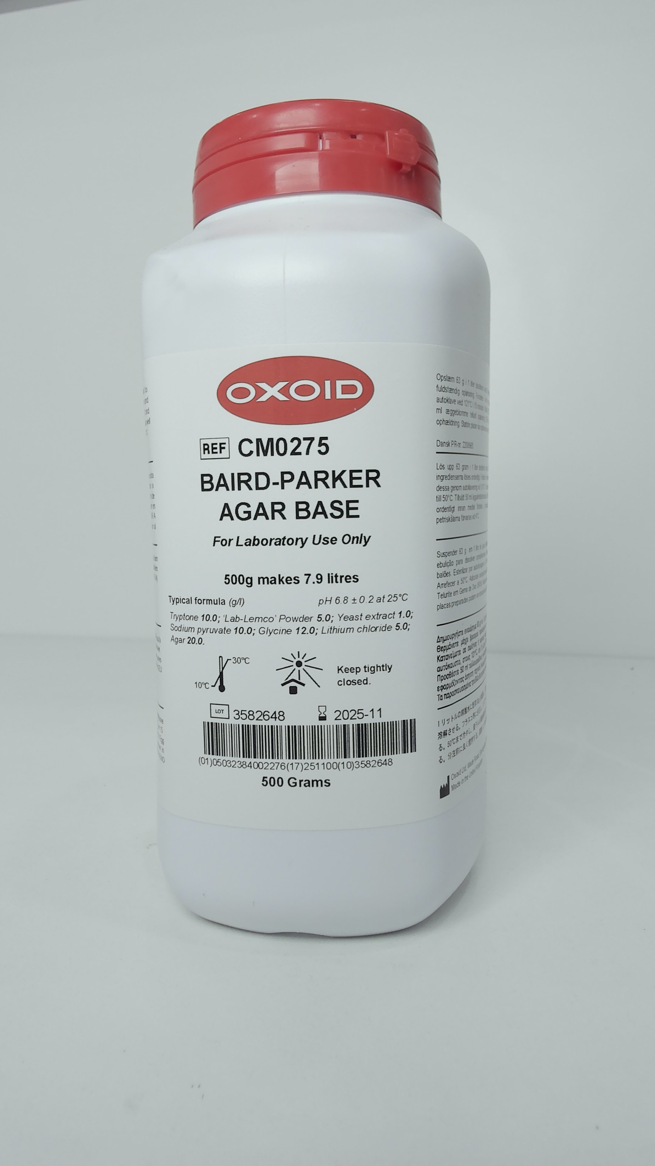 Agar base Baird-Parker