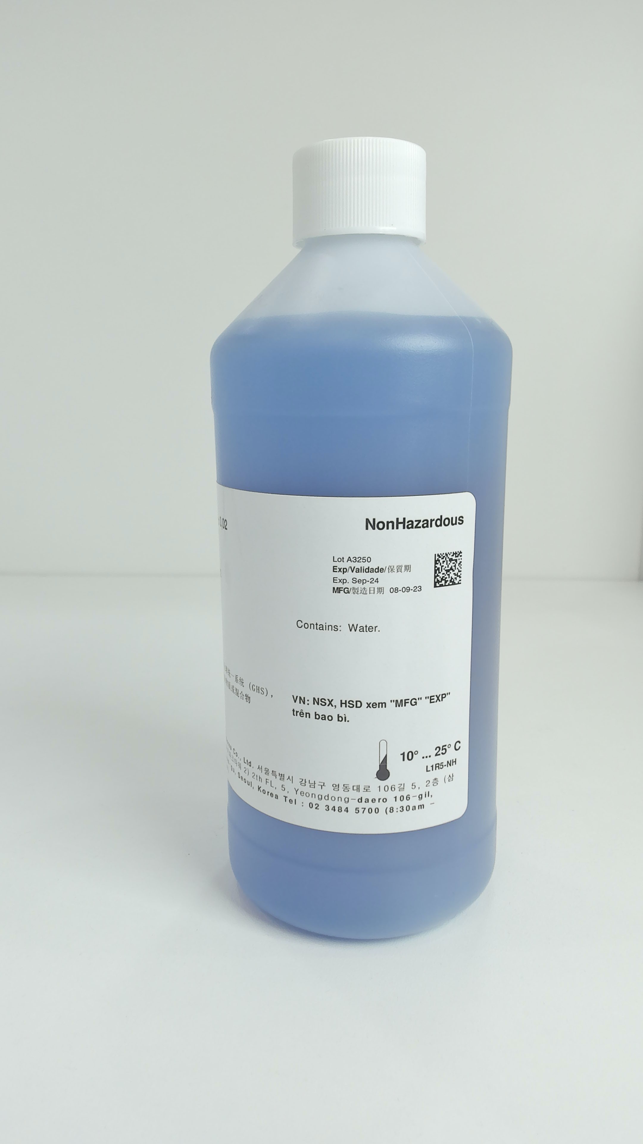Solución buffer referencia pH 10.01 AZUL, Hach (NIST) (Vida Util < 1 año) -