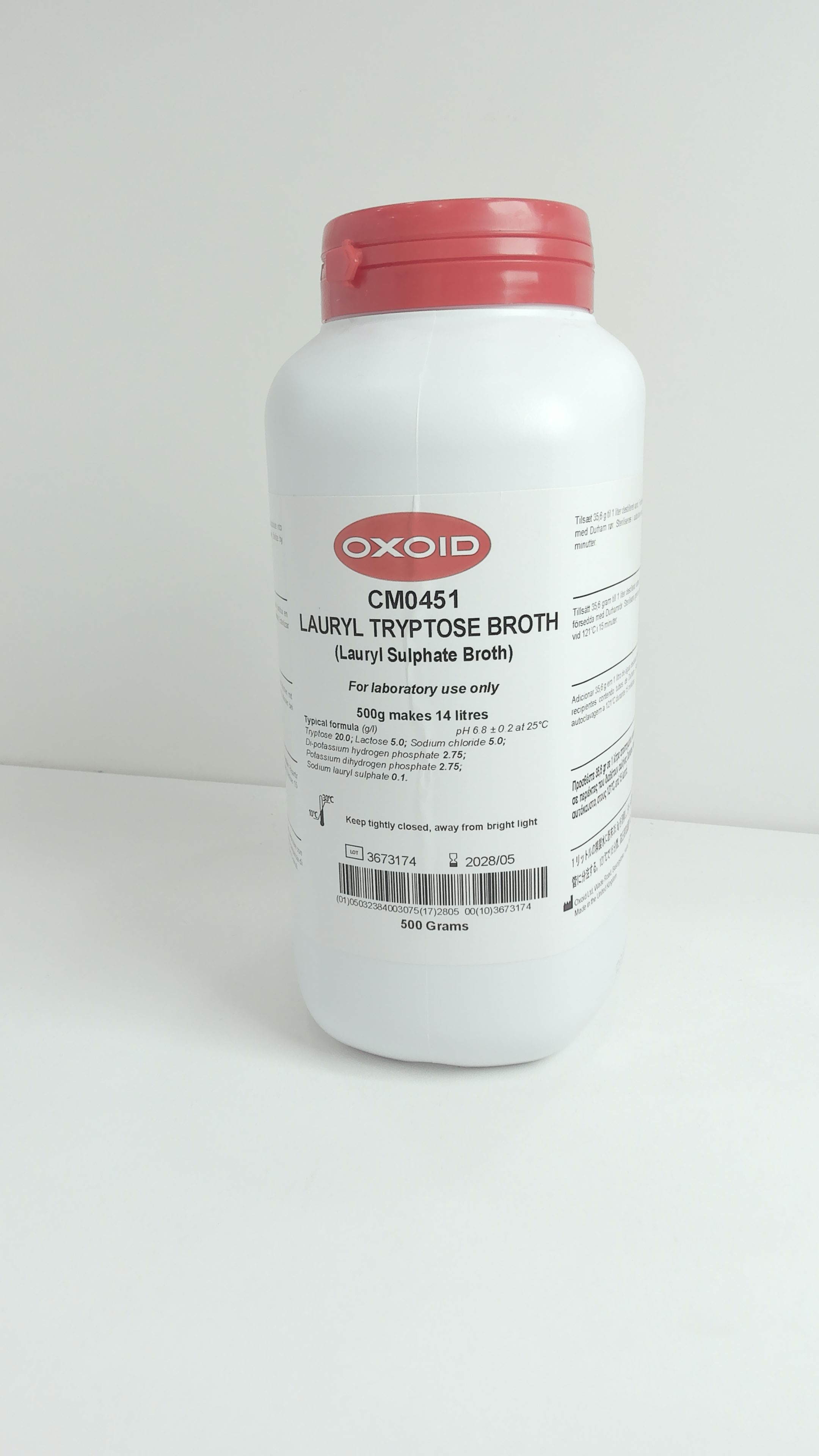 Caldo Lauril Triptosa (Lauril Sulfato)