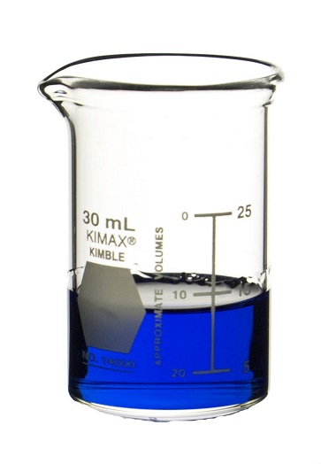 BEAKER,GRIFFIN,BAJO,GRAD,DE VIDRIO,30ML