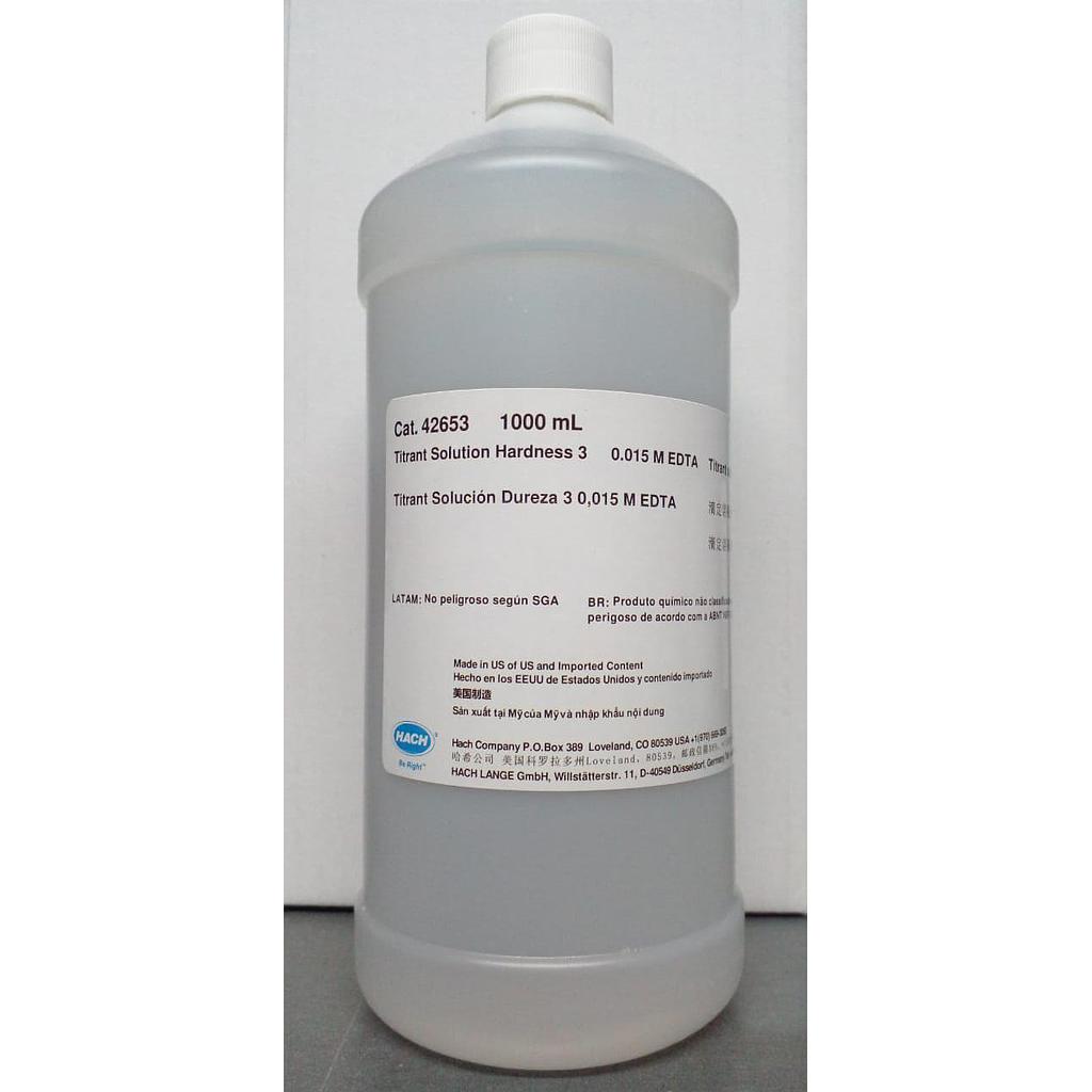 Hardness 3 Test solution 1000ml - Reactivo de Dureza 