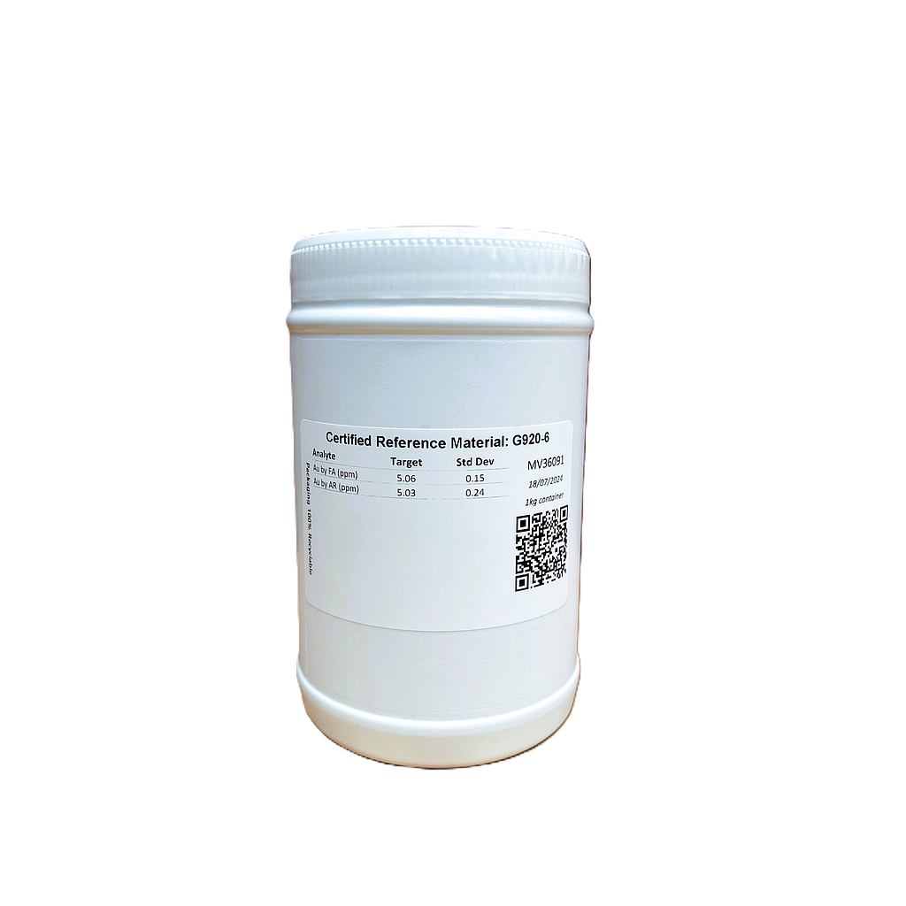 Certified Gold Reference Material 0.22 ppm